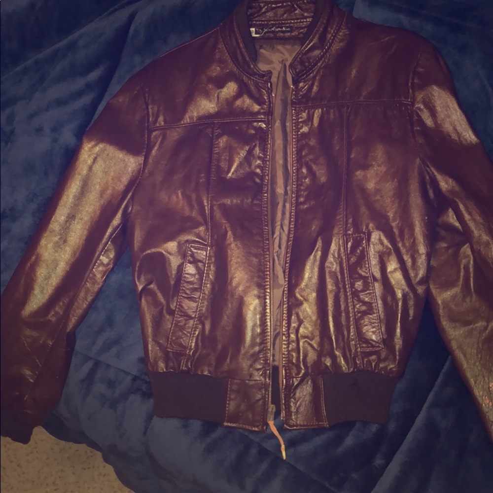 Premium leather jacket